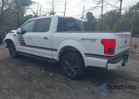 2018 Ford F-150 Lariat z USA, uszkodzony, nr VIN 1FTEW1E5XJFC91006